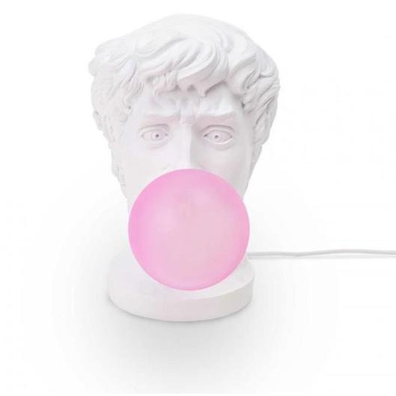 Lampe à poser - SELETTI - Wonder Times - Verre soufflé - Résine - H40,5cm Blanc