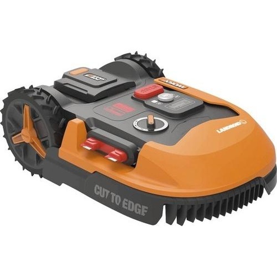 WORX Robot de tonte sans fil 20V Landroid L1000 20cm/1.000 m² avec application WR147E.1, matériel dinstallation inclus