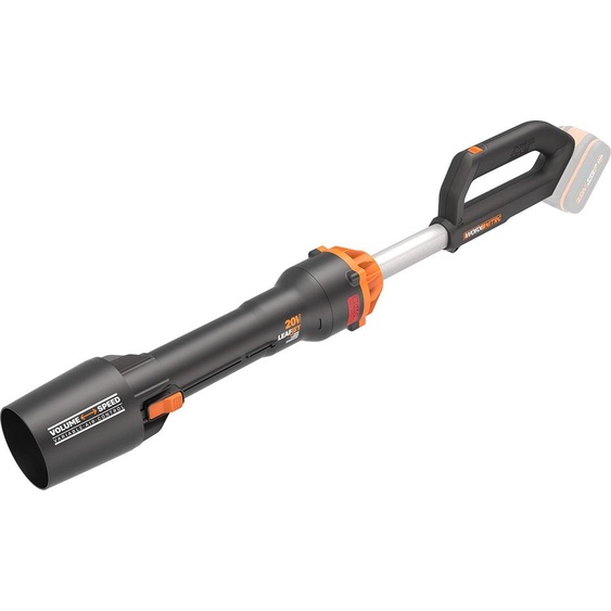WORX WG543E.9, souffleur de feuilles électrique sans fil Leafjet, 20V, livré sans batterie ni chargeur