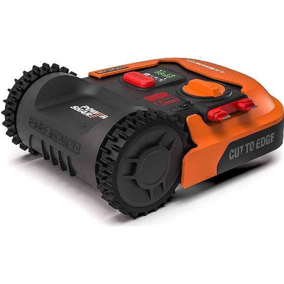 Worx WR141E, tondeuse robotisée, 500 m², 18 cm, 3 cm, 6 cm, lames de rotor