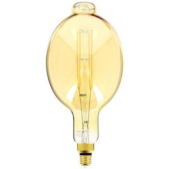 Ampoule LED Giant (BT180) / Vintage au verre ambré, dimmable, culot E27, 8W cons. (60W eq.), 800 lumens, lumière blanc chaud