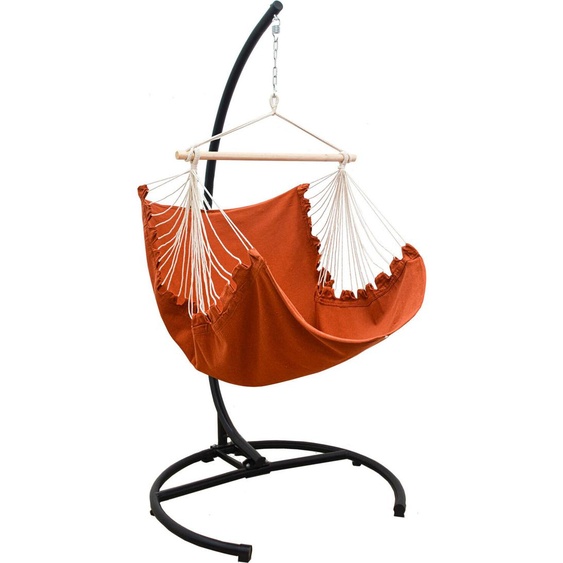 XL Fauteuil suspendu avec support Outdoor - 210cm Chaise suspendue support avec fauteuil de relaxation