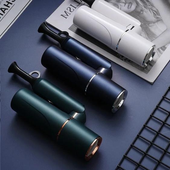 XMSJ Sèche-cheveux Pliant Haute Puissance, vaccage Rapide, Lumière Bleue, Ion Silence, QuestionTravel, Usage Domestique, Nouveau