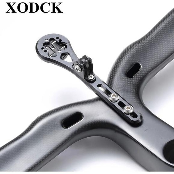XODCK Guidon Aero intégré pour vélo de route en aluminium, support combiné pour ordinateur de cyclisme, pour phare Garmin Wahoo Bryton Gopro