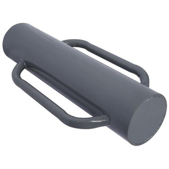 Wiltec Pilon pour Piquet et Poteau de clôture – Ø165 mm 16 kg – Acier robuste – Enfonce-pieux pour Martelage précis