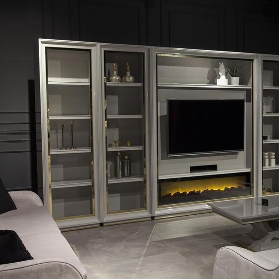 xxl paroi de séjour armoire parois de séjour design meubles cheminée foyer armoires