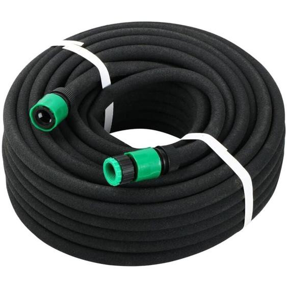 Yaheetech Tuyau Poreux Arrosage Irrigation Microporeux - 30m - avec Raccords