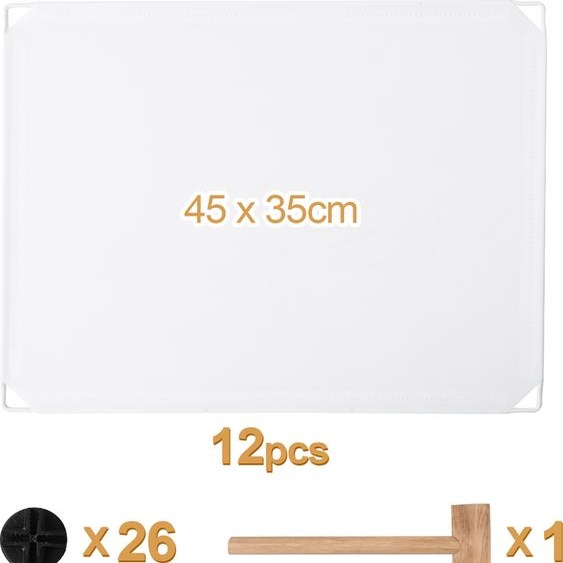 Yakimz Cage pour petits animaux Enclos pour hamsters Lapins Cochons dInde Parc transparent en plastique pour petits animaux