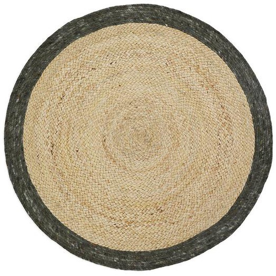 Yhuki Tapis Jute & Laine Olive