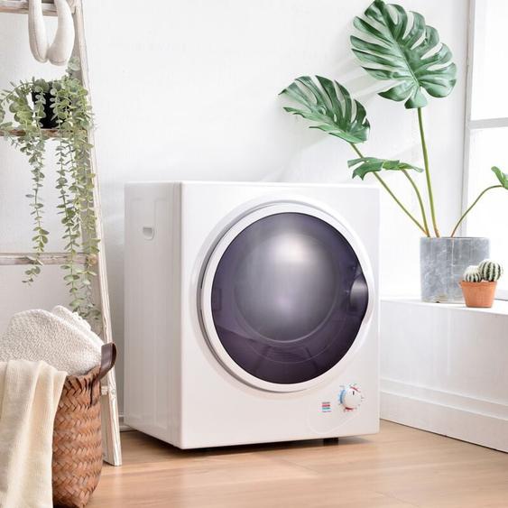 Yoleo - Sèche-linge à condensation,Mini Sèche,linge à évacuation,2.5 kg,Compact 850 W,Connecté,environ 49,5 x 41,5 x 58,8cm - Blanc