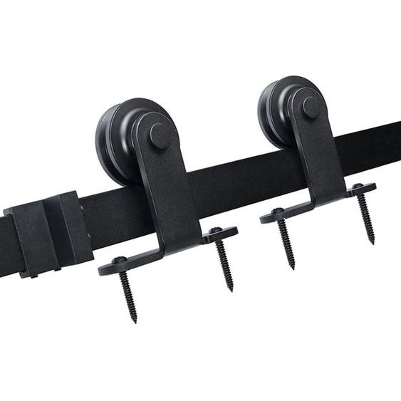 Ferrure de porte coulissante Système de porte coulissante Verre coulissant / porte en bois 183CM