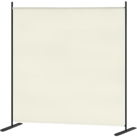YUENFONG 185x180cm paravent écran de confidentialité écran extérieur de confidentialité, cloison pour Jardin, Balcon, Beige