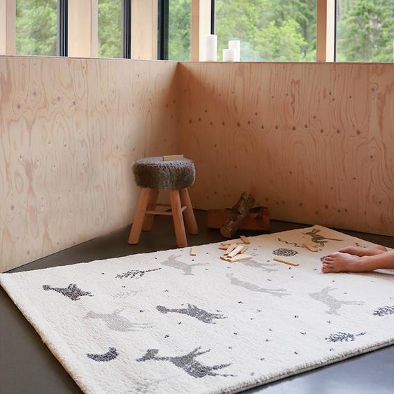 Yuhna Tapis Enfant Aspect Laine Matière Recyclé Multicolore