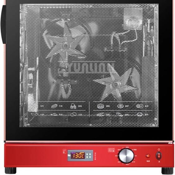 YunlinLi Four à gâteau commercial en acier inoxydable, grande capacité, 80L