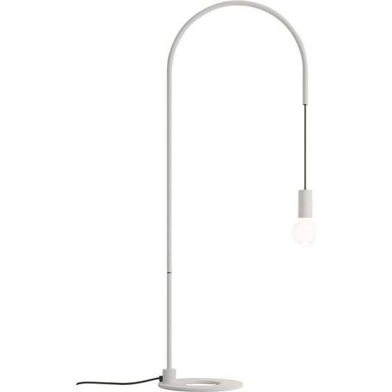 Zafferano - Lampe de table Filo avec ampoule E27 max 60W incluse, orientable à 200, H 113 cm, IP20, métal peint - Blanc