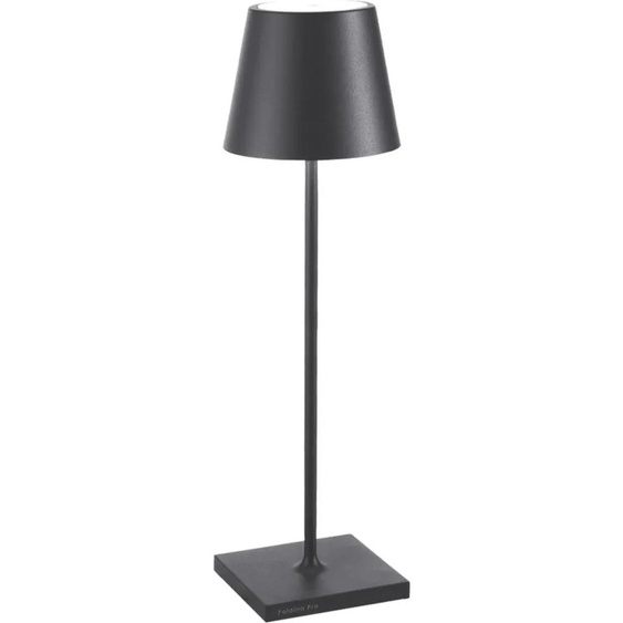 Zafferano Tischlampe Lampe Dark grey Dunkelgrau