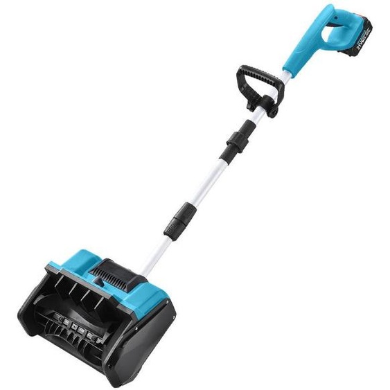 ZELURXX, souffleuse à neige électrique, 6,5 HP, portable, démontable, environ 6 kg, boîtier en aluminium, idéale pour les allées, les cours et les entrées de garage