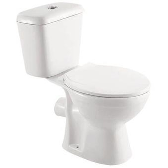 Zen - Pack wc eco sans bride Sortie Horizontale - H72xl35x65,8cm - céramique blanche - Ondee