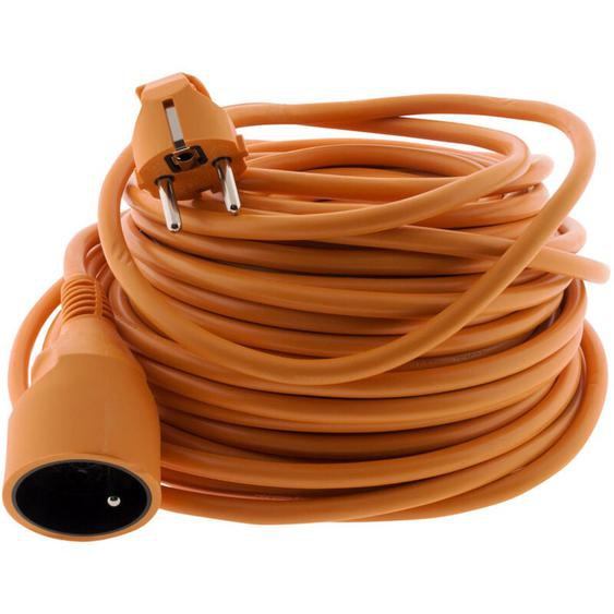 Zenitech - Prolongateur jardin 16A HO5VV-F 3G1,5mm² 2P+Terre 25m - Orange