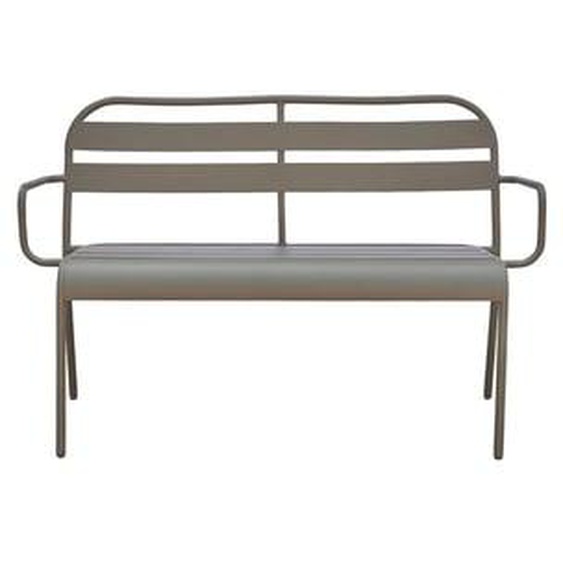 ZÉPHIR  Banc de jardin en aluminium vert 118 cm