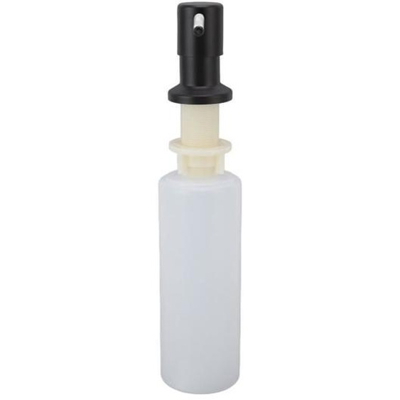 Zerone Distributeur de savon à 360 ° Distributeur de savon pour évier de cuisine 300 ml en acier inoxydable avec rotation à 360