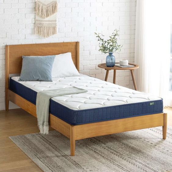 Matelas 90x190 cm, Matelas à Ressorts Ensachés avec Mousse Confort, Matelas Orthopédique avec soutien Ergonomique, Épaisseur 15cm