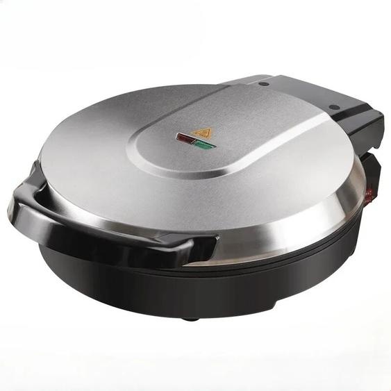 ZJMZYM 220V 40cm plaque de cuisson électrique Double face chauffage grand calibre approfondissement 2200W crêpière Machine crêpière