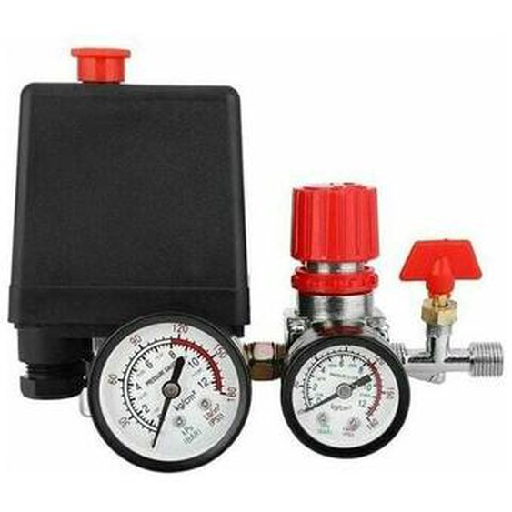 ZM. Compresseur dair pressostat valve pressostat compresseur dair avec manomètre régulateur