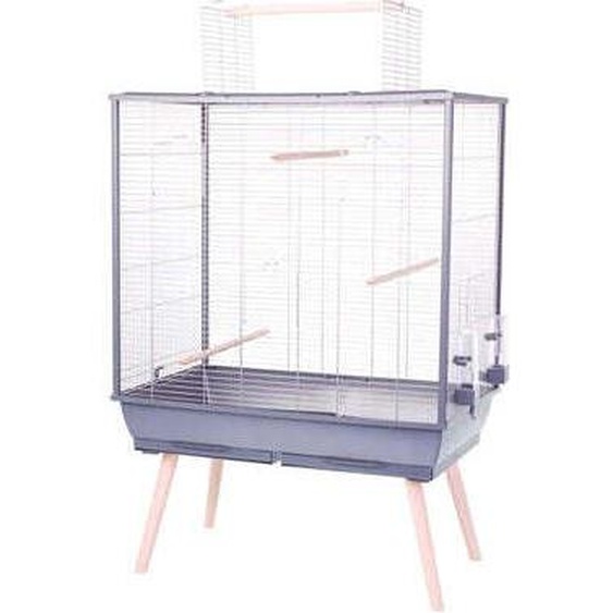 Zolux Cage à oiseaux Neolife gris