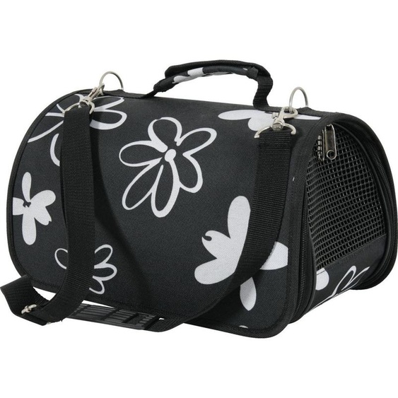 Zolux Pet Carrier Flower Black S