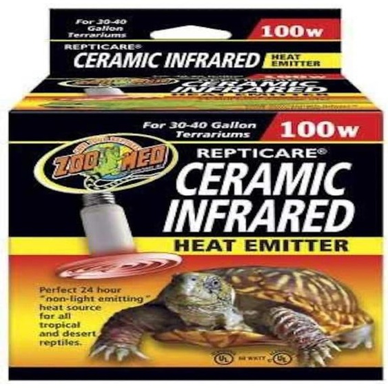 Zoo Med Céramique Chauffage infrarouge, 100 Watt