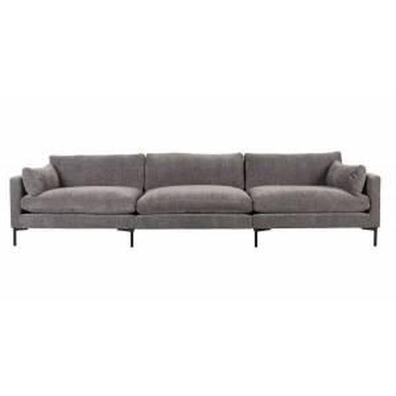 Zuiver SUMMER - Canapé confortable 5 places en tissu gris L335 Gris 0.000000