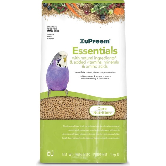 ZuPreem Essentials Aliment naturel pour petits oiseaux – Aliment complet – 1 kg